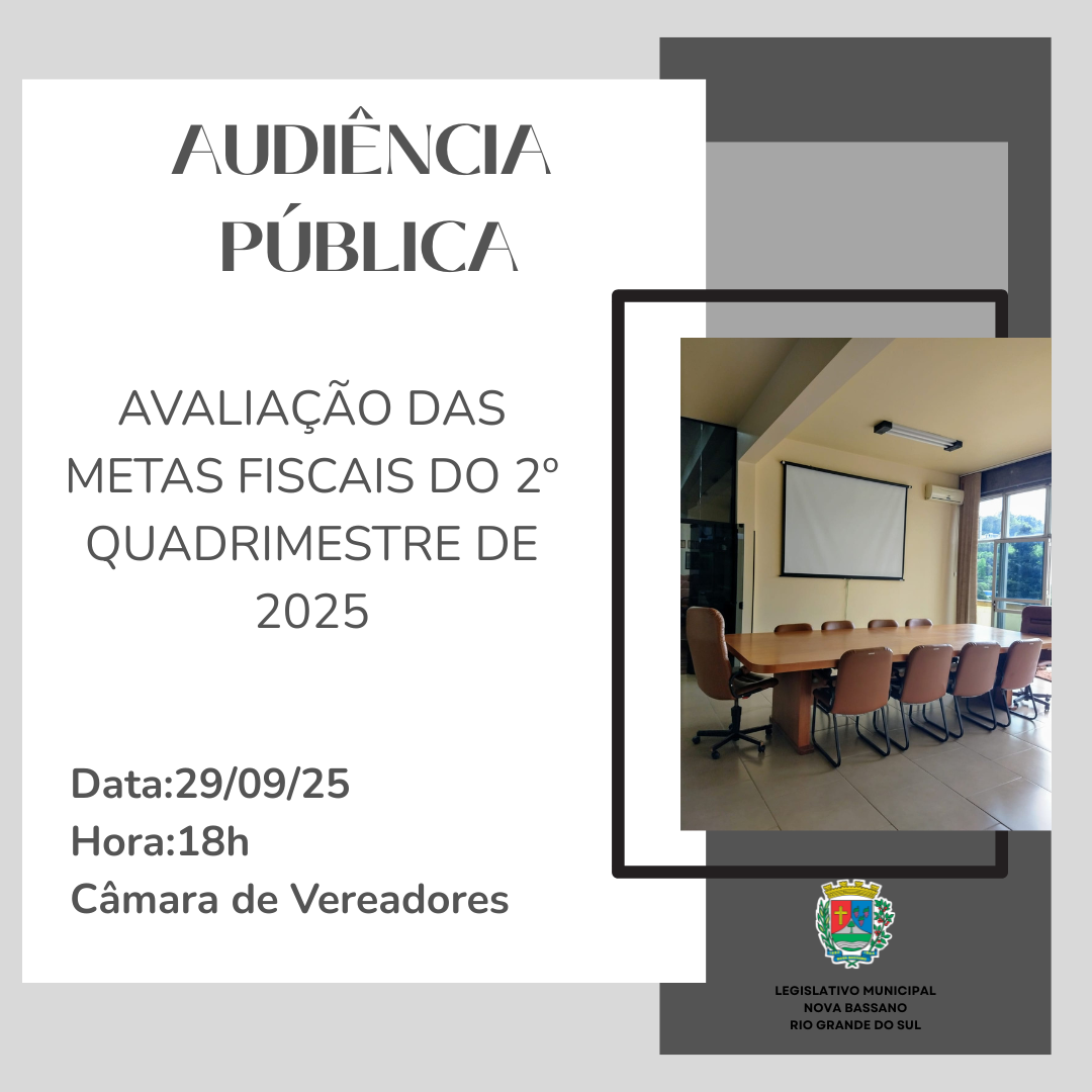 METAS  FISCAIS DO 2º QUADRIMESTRE DE 2025